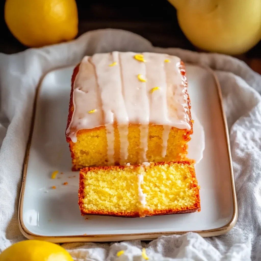 Lemon Drizzle Cake Recipe