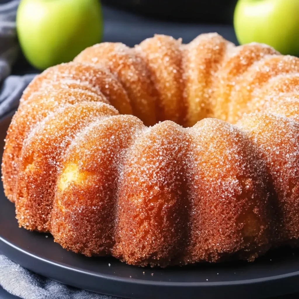 Apple Cider Donut Cake