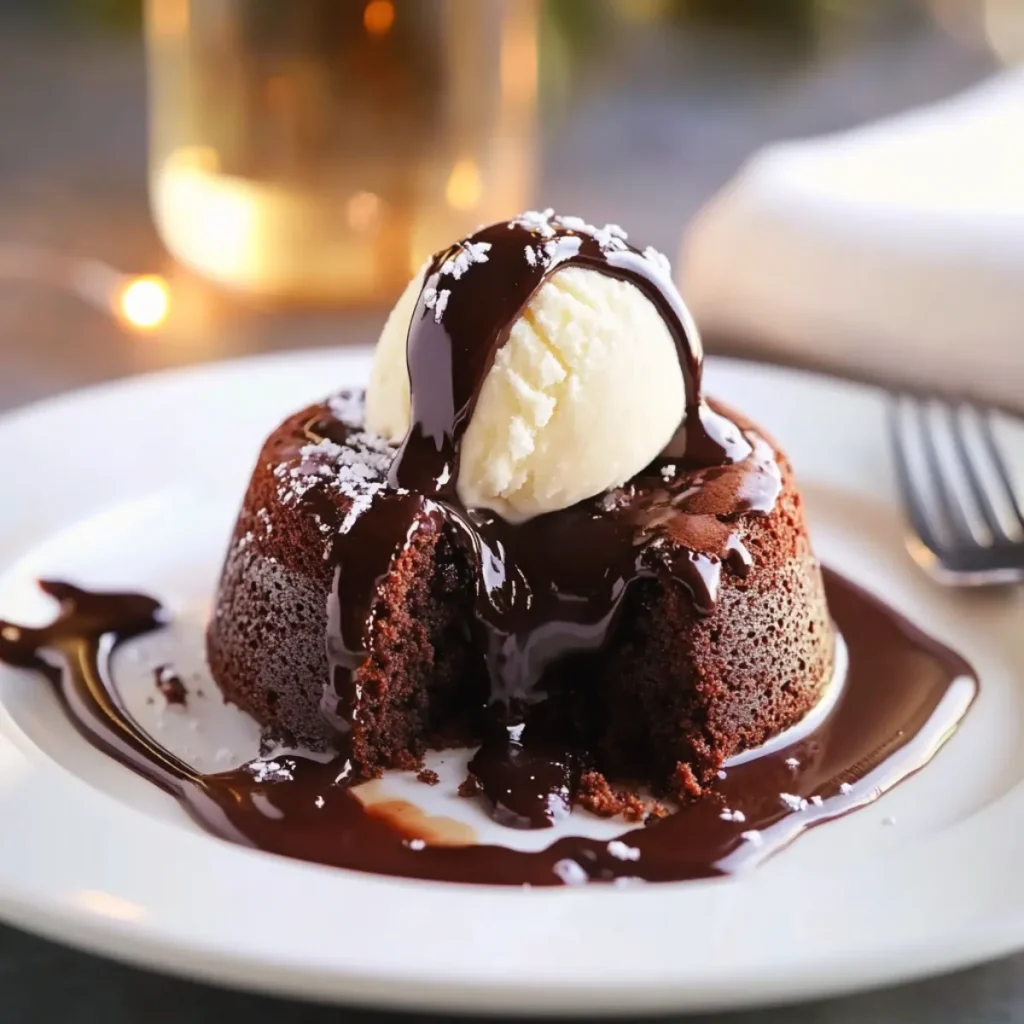 Chocolate Molten Lava Cakes