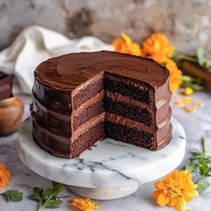 Chocolate Ganache Cake