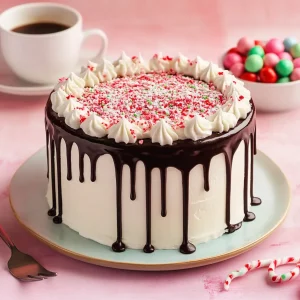 Chocolate Peppermint Cake