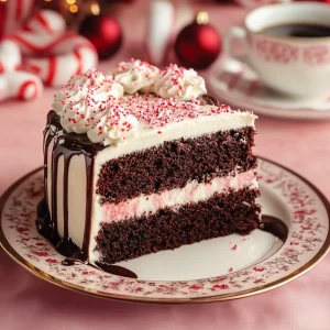 Chocolate Peppermint Cake